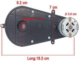 12V Ride-On Car Modification Kit with Wiring and Motors for Kids