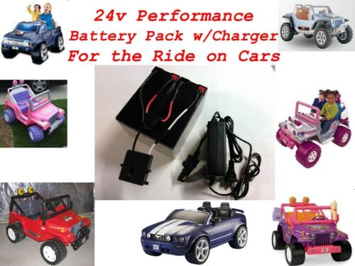 Transform Your Ride-On Car: 24V Battery and Charger Upgrade Kit for Power Wheels