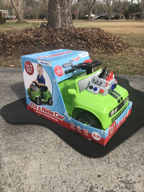 Transform Your Toddler's Playtime with the Boys Fix & Ride Toy Truck - A Fun Learning Experience for Father and Son!