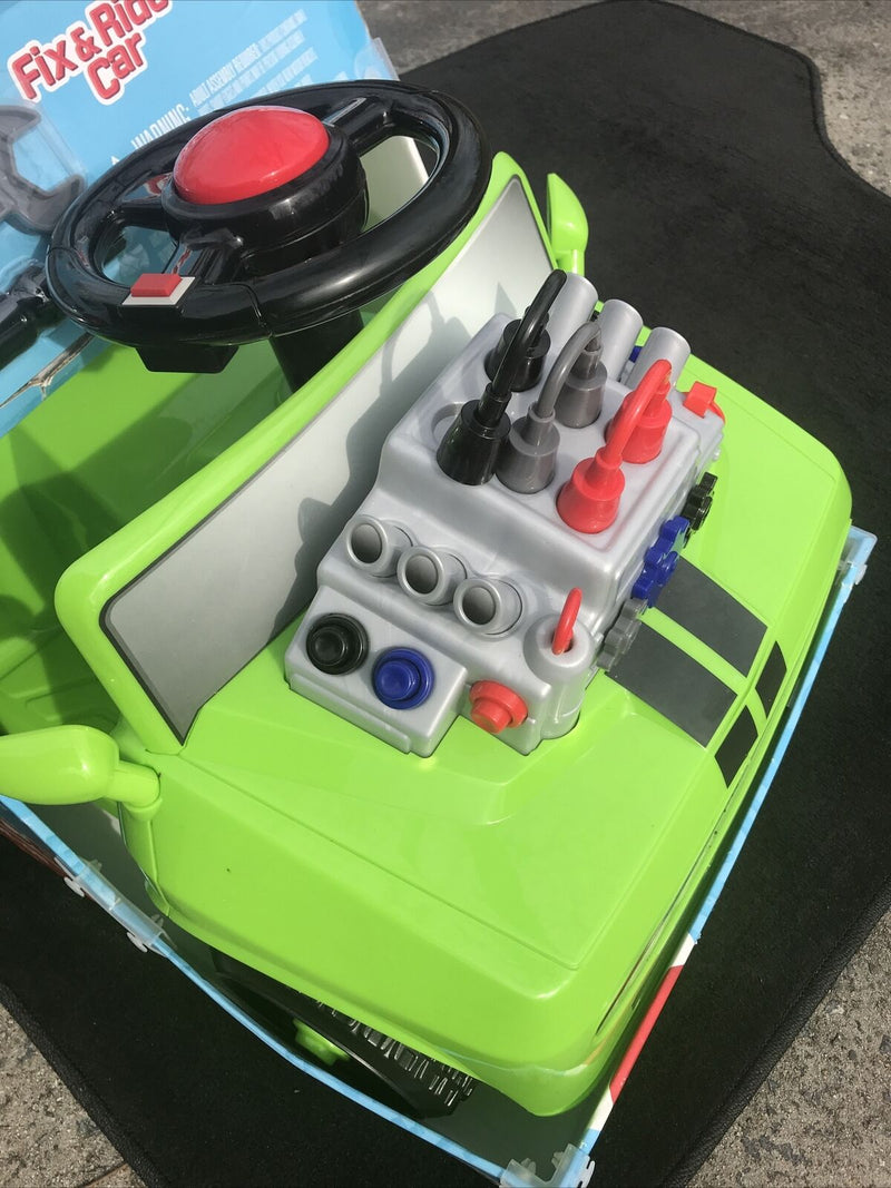 Transform Your Toddler's Playtime with the Boys Fix & Ride Toy Truck - A Fun Learning Experience for Father and Son!