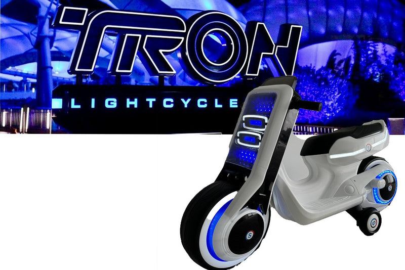 Electric Kids Lightcycle Ride-On Motorcycle Scooter Toy