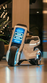 Electric Kids Lightcycle Ride-On Motorcycle Scooter Toy