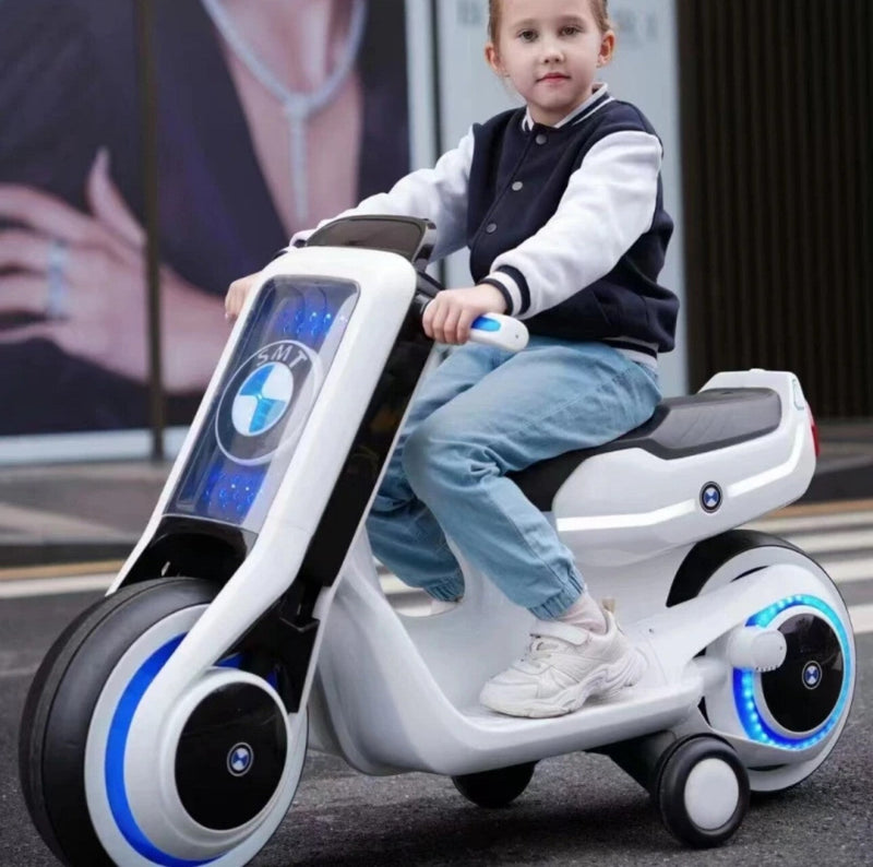 Electric Kids Lightcycle Ride-On Motorcycle Scooter Toy