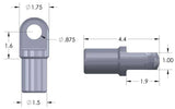 Tube Clevis Mount 1 1/2" I.D.