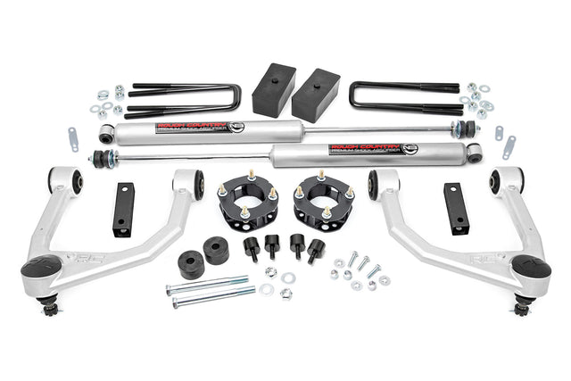 Rough Country 3.5 Inch Bolt-On Lift Kit Toyota Tundra 2WD/4WD 2007-2021 76830