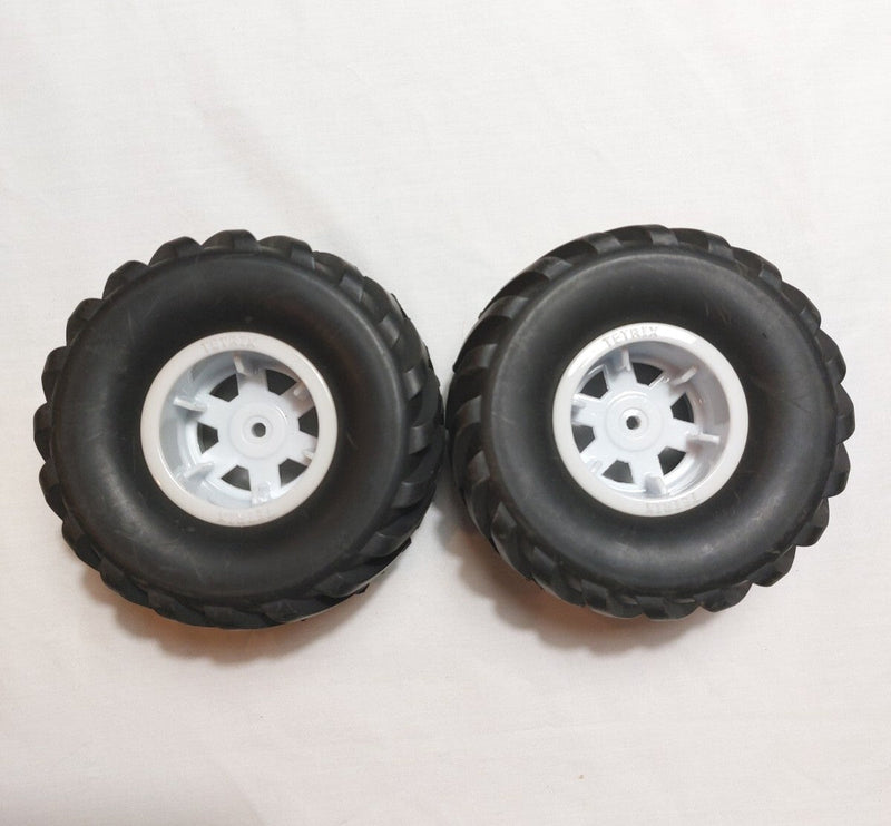 5x3 Inch Tetrix Toy Wheels with Durable Tires - Pack of Two