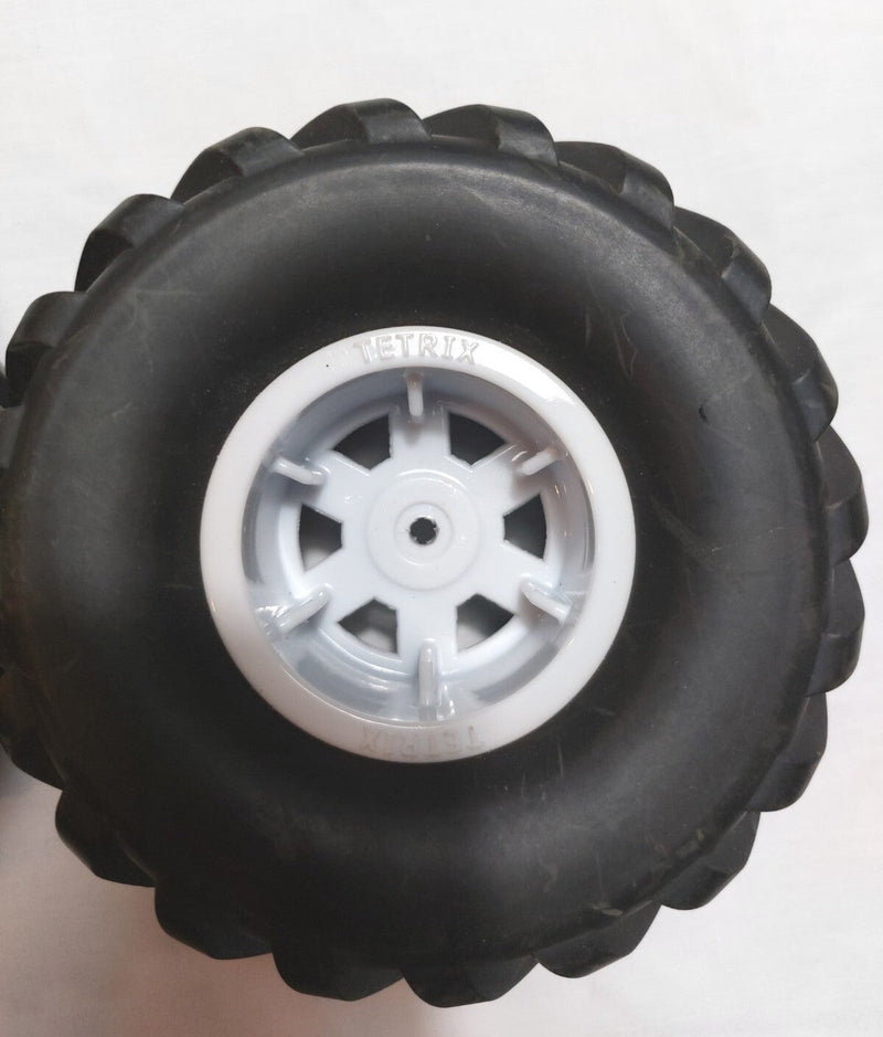 5x3 Inch Tetrix Toy Wheels with Durable Tires - Pack of Two