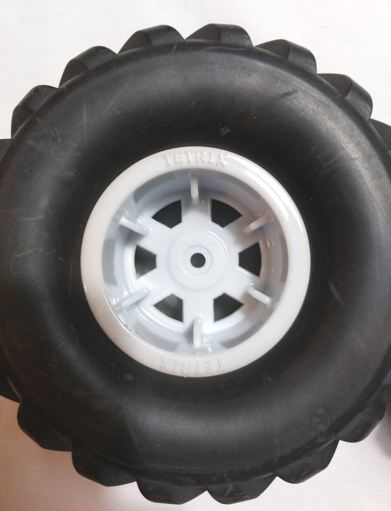 5x3 Inch Tetrix Toy Wheels with Durable Tires - Pack of Two