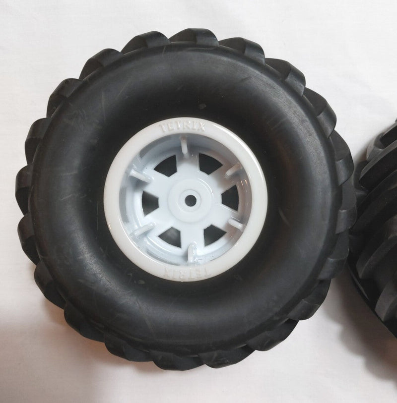 5x3 Inch Tetrix Toy Wheels with Durable Tires - Pack of Two