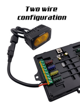 8-Gang Switch Panel With RGB And Remote Control Bluetooth App GGLighting