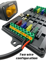 8-Gang Switch Panel With RGB And Remote Control Bluetooth App GGLighting