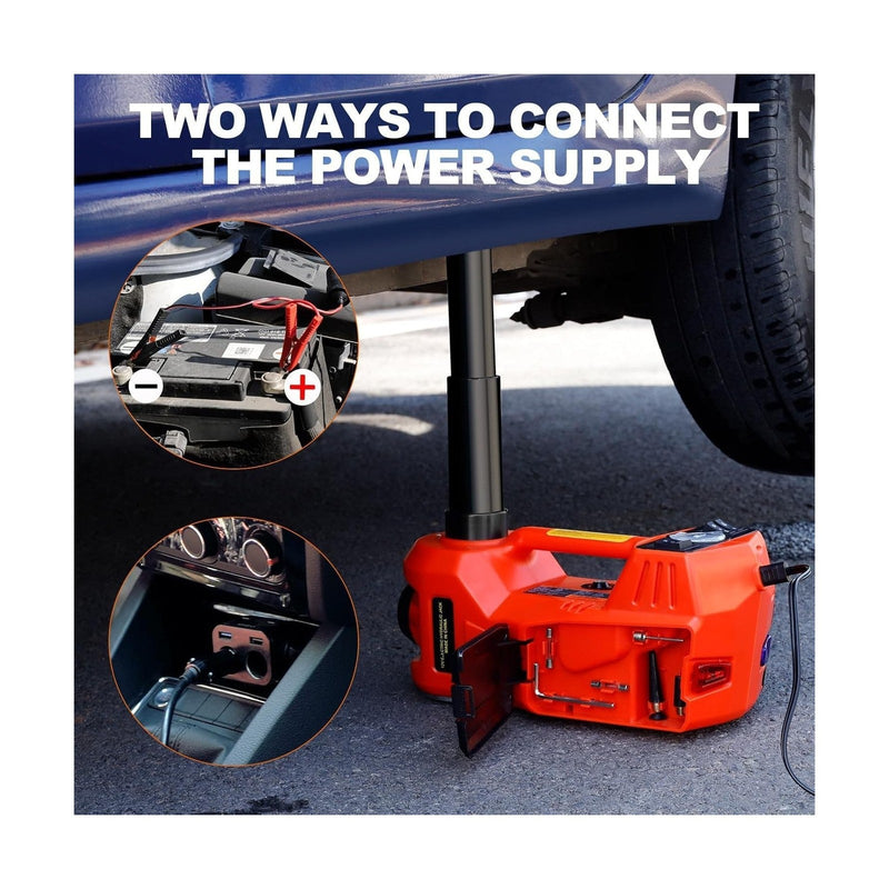 5 Ton Electric Hydraulic Floor Car Jack Kit with Air Pump