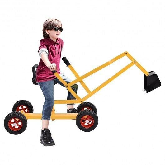 Ultimate 4-Wheel Excavator Sand Digger for Heavy-Duty Kid Play