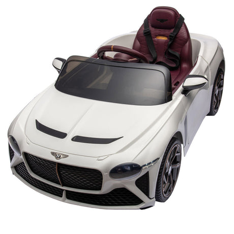 Ultimate Bentley Mulsanne 12V7A Kids Ride-On Car with 2.4G Remote Control for Parents - Upgraded Version