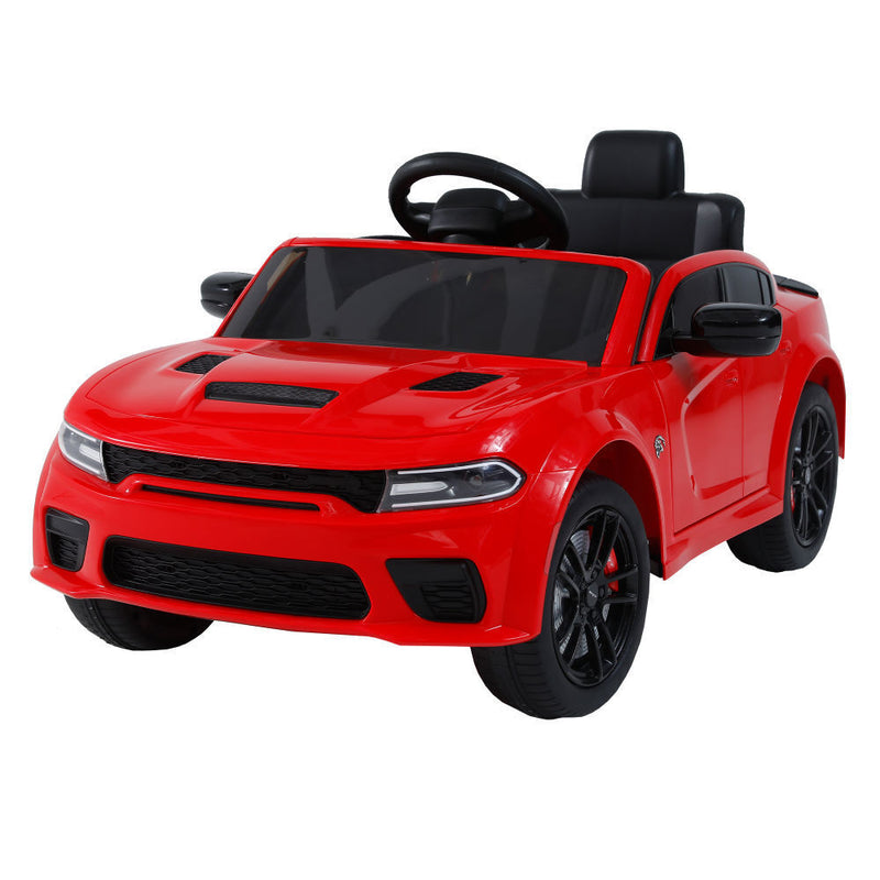 Ultimate Licensed Dodge Charger, 12v Kids Ride-On Car with Parental Remote Control and Electric Power