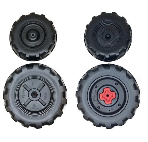 Ultimate Upgrade: Peg Perego Ground Force Tractor/ Ground Loader 4 Wheel Pack