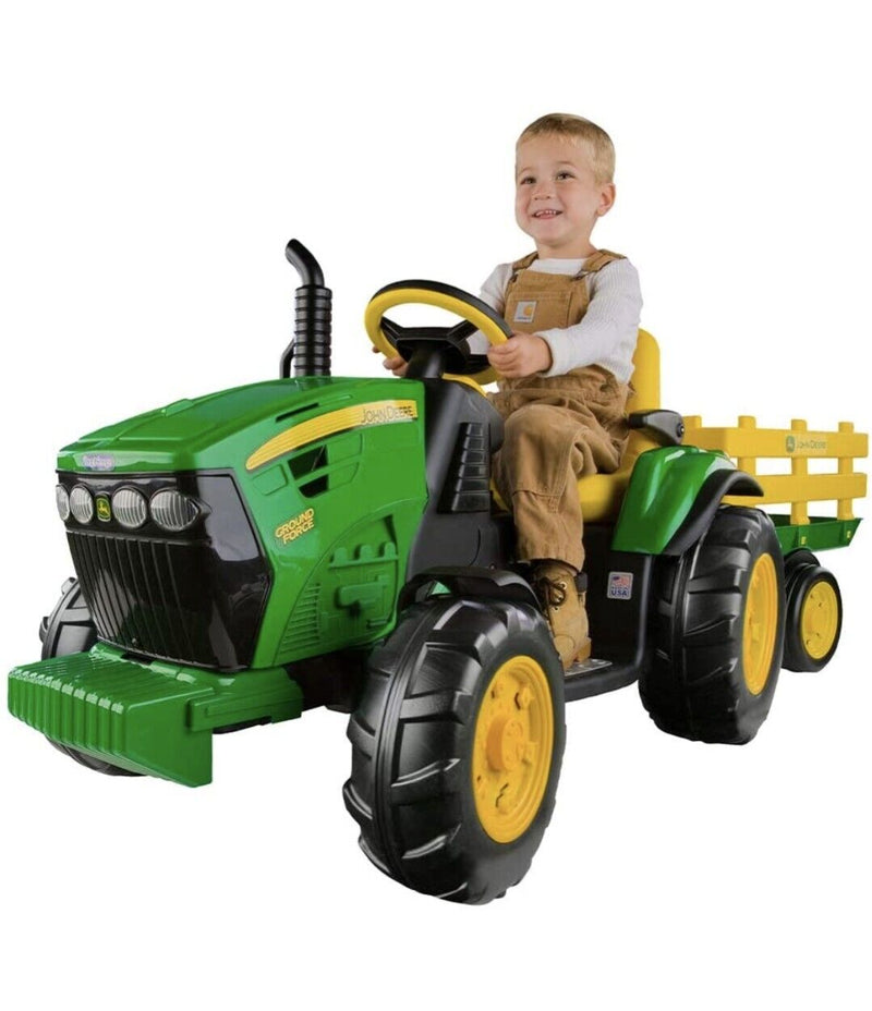 Ultimate Upgrade: Peg Perego Ground Force Tractor/ Ground Loader 4 Wheel Pack