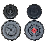 Ultimate Upgrade: Peg Perego Ground Force Tractor/ Ground Loader 4 Wheel Pack