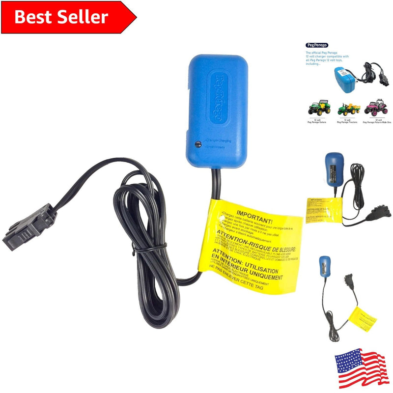 12V Universal Charger for Electric Ride-On Vehicle Batteries – Certified Quality