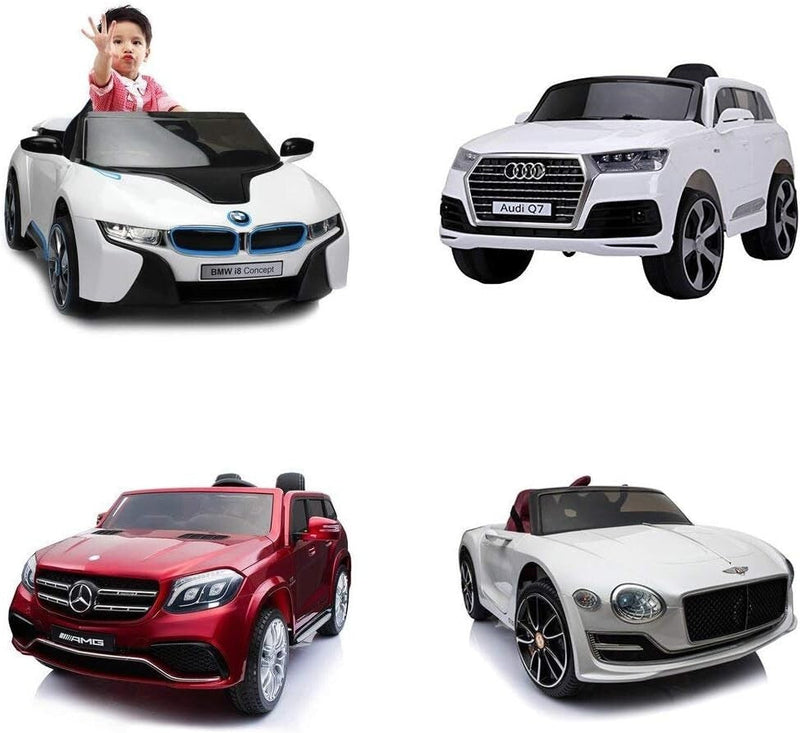 Universal 12V Ride-On Car Adapter with Fast Charging and Overload Protection