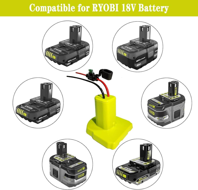 Universal 18V Battery Adapter for Power Wheels and Robotics Toy Upgrades