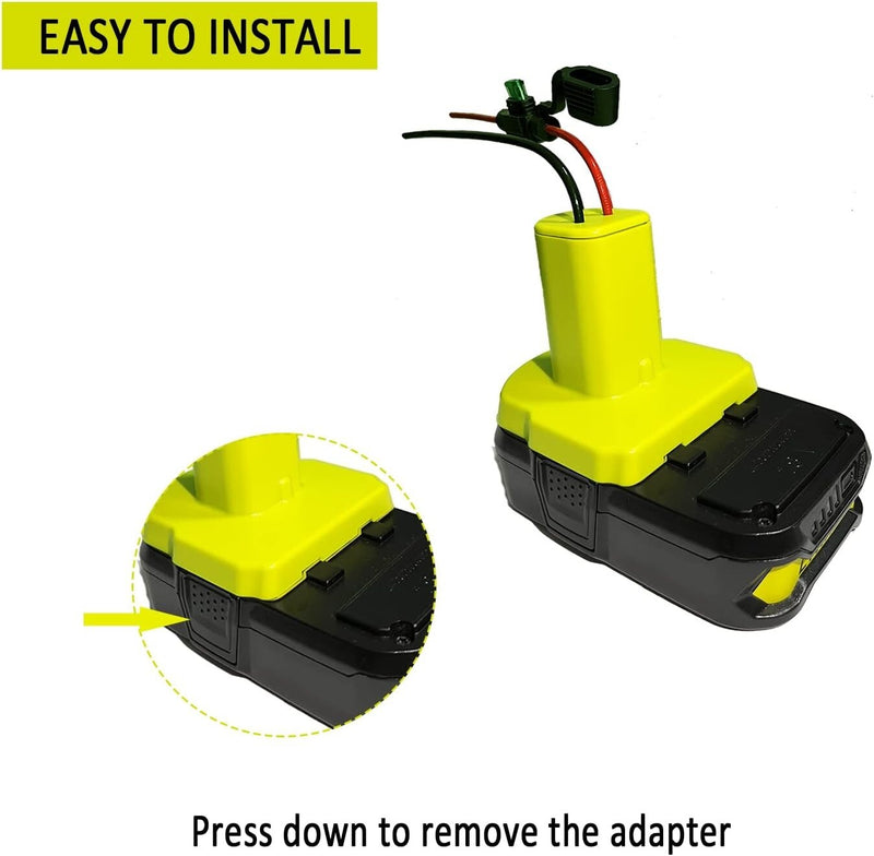 Universal 18V Battery Adapter for Power Wheels and Robotics Toy Upgrades