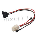 Universal 3-Pin Power Storage and Charging Interface for Child Ride-On Cars (33.5cm)