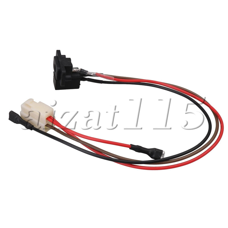 Universal 3-Pin Power Storage and Charging Interface for Child Ride-On Cars (33.5cm)