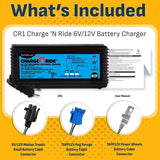 Universal Battery Maintainer for Ride-On Toys with Quick Connect and LED Status Indicator