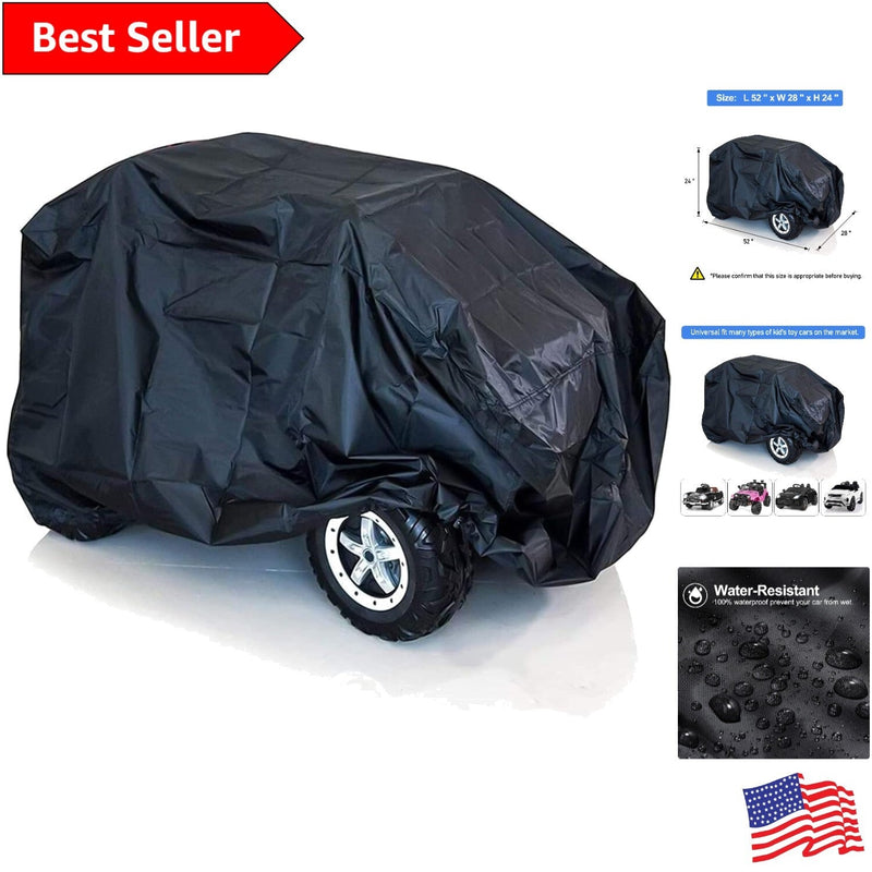 Universal Fit Ride-On Toy Car Cover Water Resistant Tear-Proof and Easy to Clean