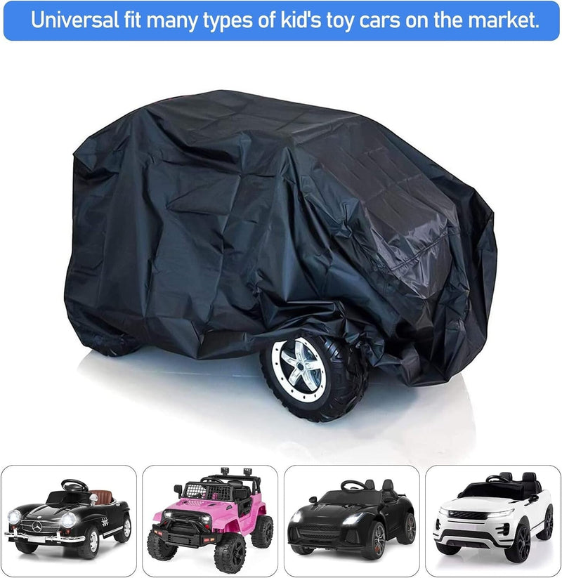 Universal Fit Ride-On Toy Car Cover Water Resistant Tear-Proof Easy to Clean