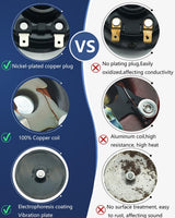 Universal 12V Compact Car Horn Kit with Loud Double Pitch and Deep Bass Sound