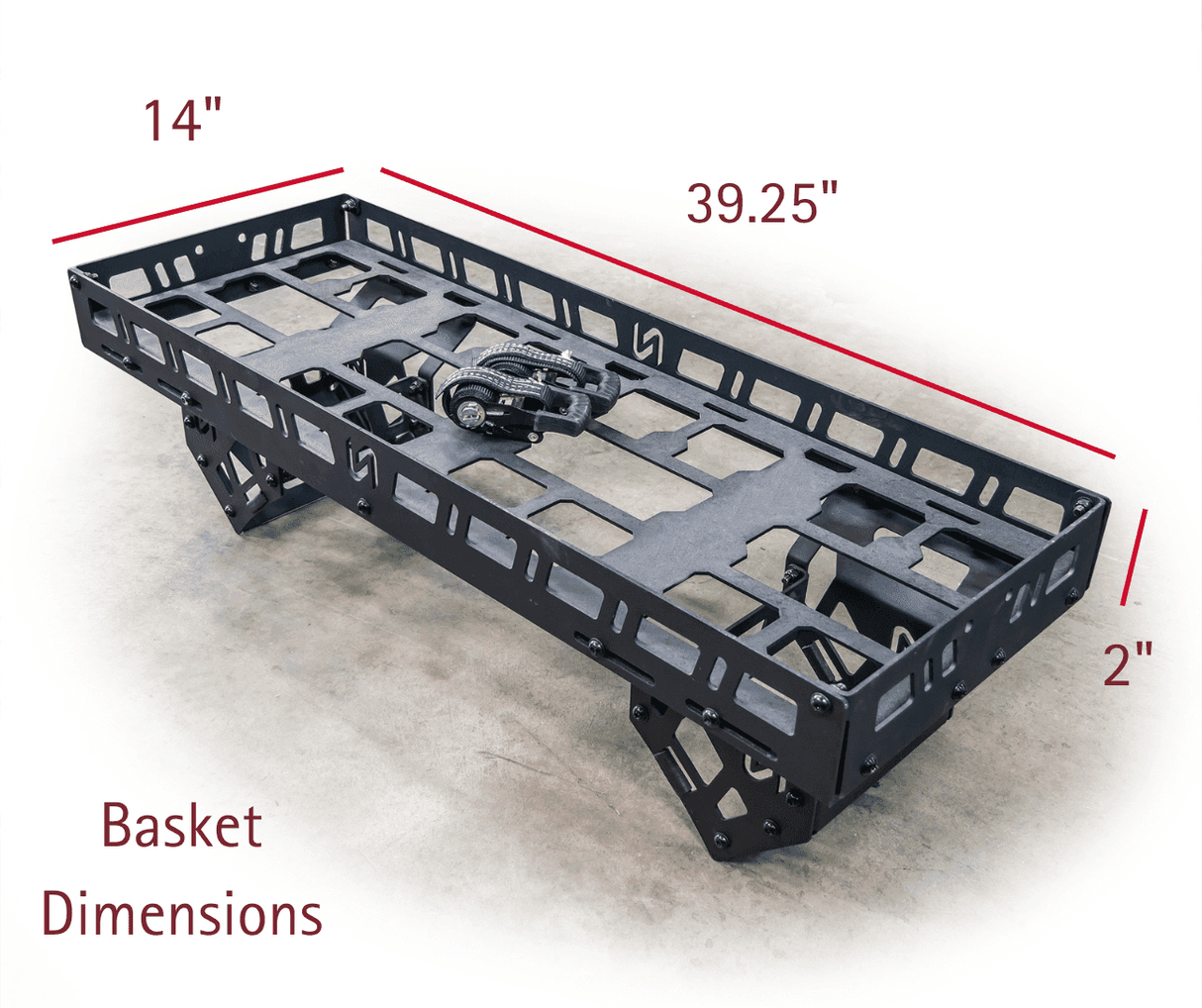 Universal Offroad Spare Tire Storage Rack - Offroad Ice Chest Carrier Turn Offroad