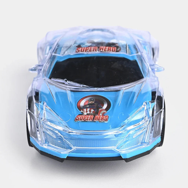 High-Speed Toy Car with Lights and Music for Kids