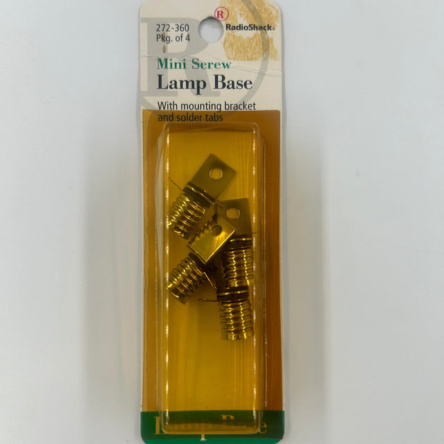 Mini screw lamp base 272-360 TekShack
