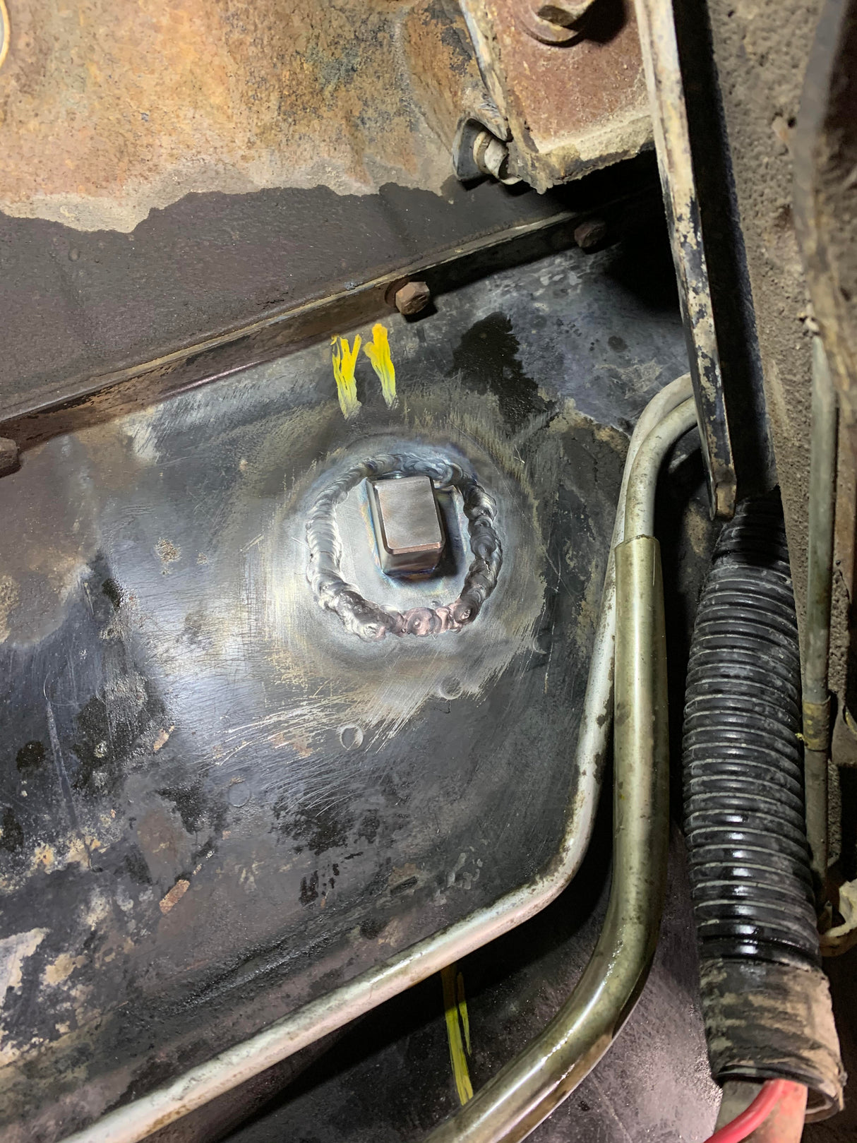 Weld In Dipstick Fix - 1994-2003 Ford F-Series Complete Performance