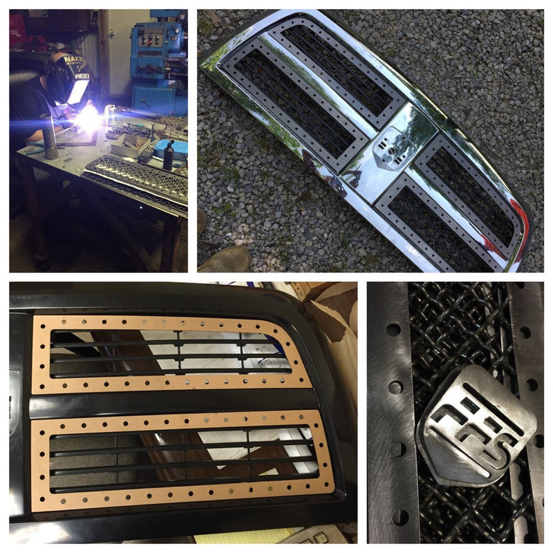 2010-2013 Ram FFS Grille Inserts 4G 4th Gen