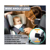 Upgraded AHD 1080P Baby Car Camera with 4.3'' Display for Rear-Facing Seats