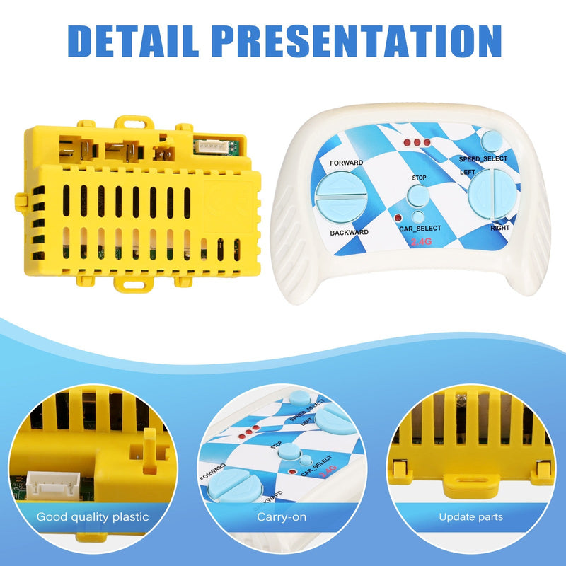 Children's Electric Car with 24V 2.4G Remote Control and Receiver Box