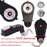 12V 550 Gearbox Set of 2 for High-Speed Kids Electric Vehicles Upgrade