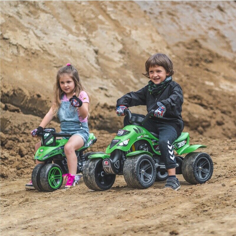 Upgrade Your Ride: FALK Rider Racing Green Wide Wheels - Now Available!