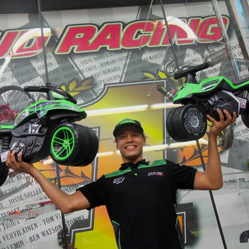 Upgrade Your Ride: FALK Rider Racing Green Wide Wheels - Now Available!