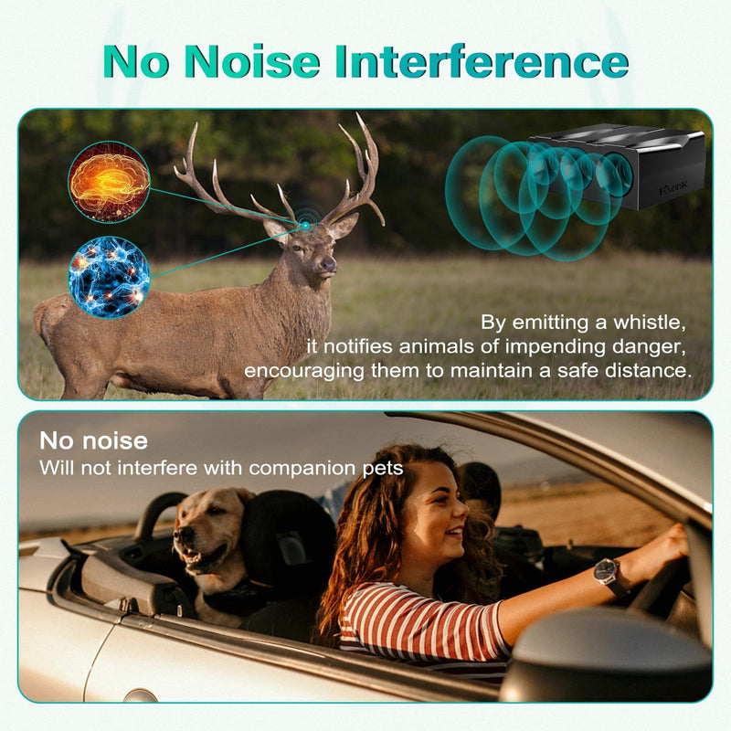 Upgraded Deer Whistle Car Horn for Vehicle Safety and Wildlife Protection