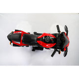Kids 12V Electric Ride-On Dirt Bike with Training Wheels