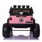 Electric Kids Ride-On Jeep Car with 12V/24V Power Wheels, Music, and Remote Control
