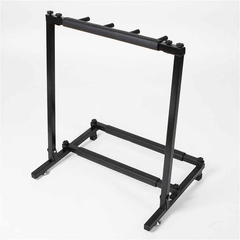 Multi Guitar Stand Triple Folding Holder Rack for Bass and Acoustic Guitars