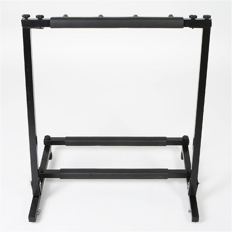 Multi Guitar Stand Triple Folding Holder Rack for Bass and Acoustic Guitars
