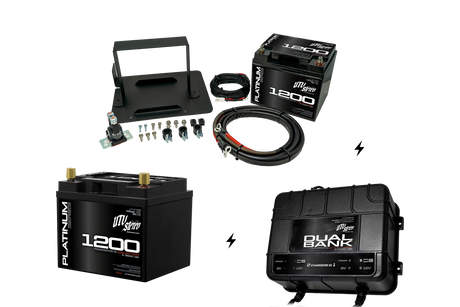 Dual-Bank Battery Charger / Maintainer | UTVS-BCM2 UTV Stereo