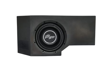 Can-Am® Defender HD10 Vented 10" Passenger Subwoofer Enclosure Unloaded | UTVS-DEF-VENC-PASS UTV Stereo