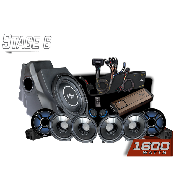 '25-'26 RZR® Pro Series Ride Command® Stage 6 Stereo Kit | UTVS-PRO2-S6-RC UTV Stereo